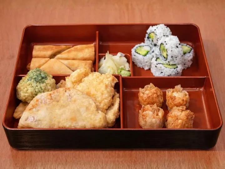 Vegetable Tempura Bento