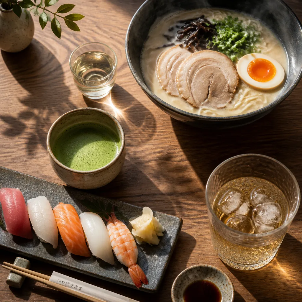 Japanese Drink Pairings for Ramen and Sushi