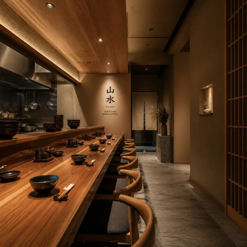 Japanese Hospitality Restaurant: The Zen Ramen Experience