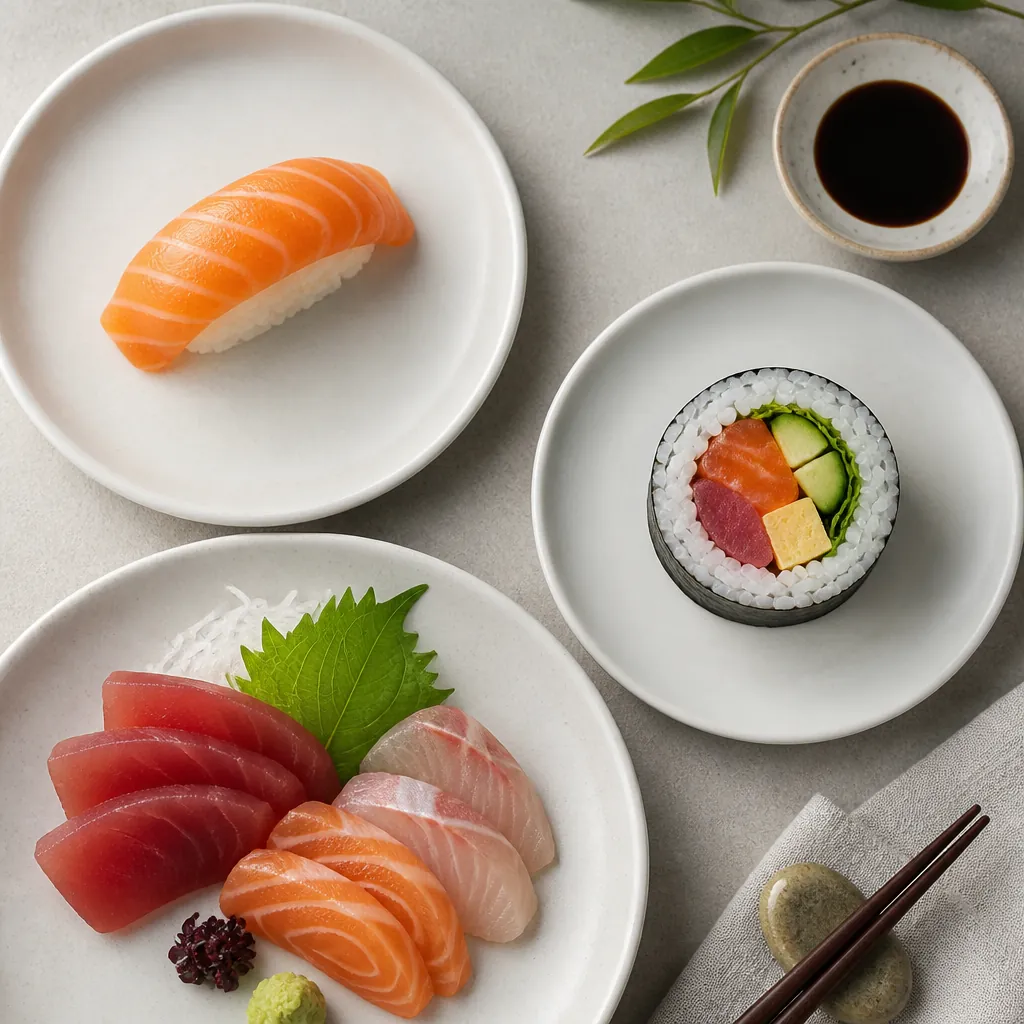 Nigiri, Maki, Sashimi & Temaki: Sushi Guide